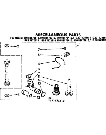Miscellaneous parts