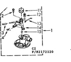 Kenmore 11082172420 drive parts diagram
