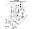 Kenmore 11082172240 drive parts diagram