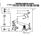 Kenmore 11083174100 miscellaneous parts diagram