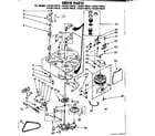 Kenmore 11082174110 drive parts diagram