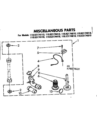 Miscellaneous parts