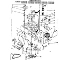 Kenmore 11082183400 drive parts diagram