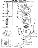 Tub and basket parts