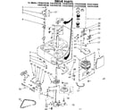 Kenmore 11082183830 drive parts diagram