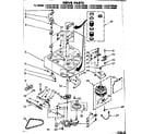 Kenmore 11082194100 drive parts diagram