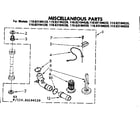 Kenmore 11083194820 miscellaneous parts diagram