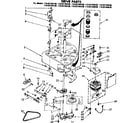 Kenmore 11082194430 drive parts diagram