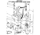 Kenmore 11083194240 drive parts diagram