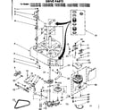 Kenmore 11082194460 drive parts diagram