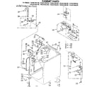 Kenmore 11083194170 cabinet parts diagram