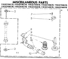 Kenmore 11083194170 miscellaneous parts diagram