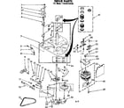 Kenmore 11082210100 drive parts diagram