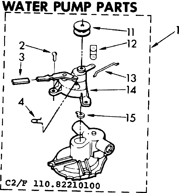 WATER PUMP PARTS