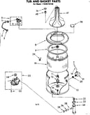 Tub and basket parts