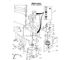 Kenmore 11082210110 drive parts diagram
