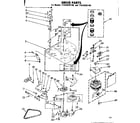Kenmore 11083252100 drive parts diagram