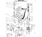 Kenmore 11082252110 drive parts diagram