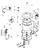 Tub and basket parts