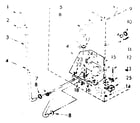 Kenmore 11082263800 water system parts (suds only) diagram