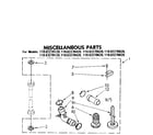 Kenmore 11083270820 miscellaneous parts diagram