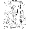 Kenmore 11082271110 drive parts diagram