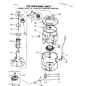 Kenmore 11082271110 tub and basket parts diagram