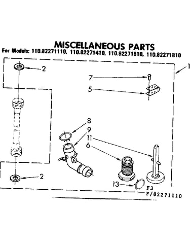 Miscellaneous parts