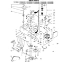 Kenmore 11083283800 drive parts diagram