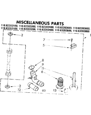 Miscellaneous parts