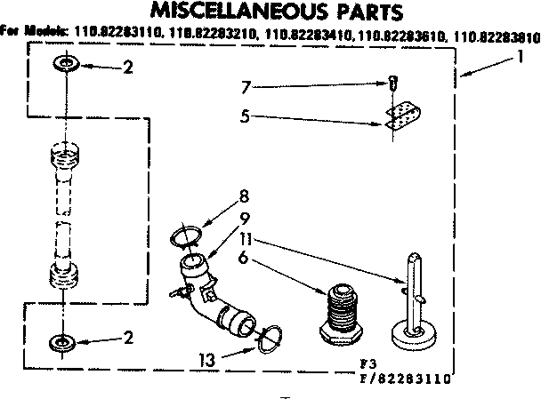 Miscellaneous parts