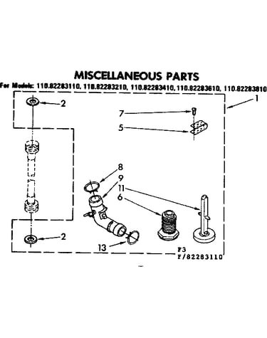 Miscellaneous parts