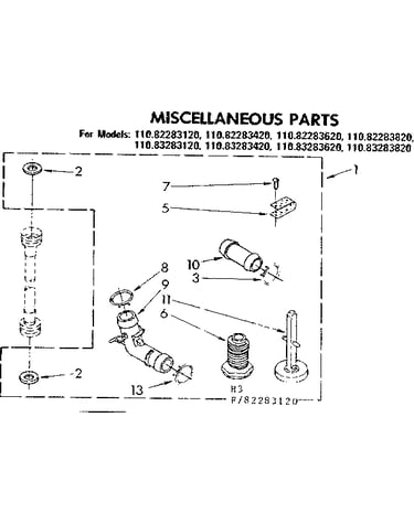 Miscellaneous parts
