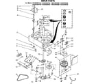 Kenmore 11083283430 drive parts diagram