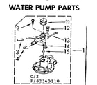 Kenmore 11083360410 drive parts diagram