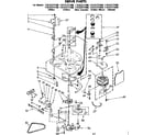 Kenmore 11082371100 drive parts diagram