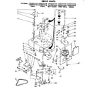 Kenmore 11082371610 drive parts diagram