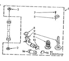 Kenmore 11083371610 miscellaneous parts diagram