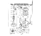 Kenmore 11082372100 tub and basket parts suds only diagram