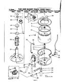 Tub and basket parts suds only