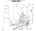 Kenmore 11083372200 water system parts suds only diagram