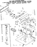 Top and console parts