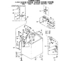 Kenmore 11083381800 cabinet parts diagram