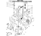 Kenmore 11082383600 drive parts diagram