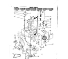 Kenmore 11083392300 drive parts diagram