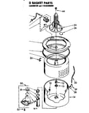 Tub and basket parts