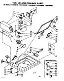 Top and coin box parts