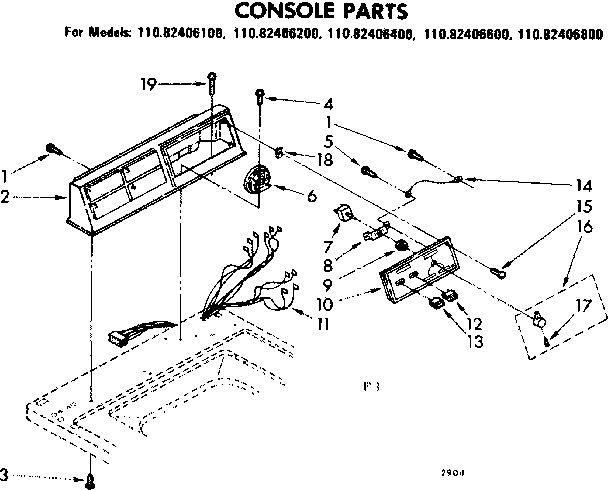 Console parts