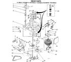 Kenmore 11082406210 drive parts diagram