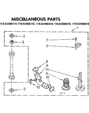 Miscellaneous parts